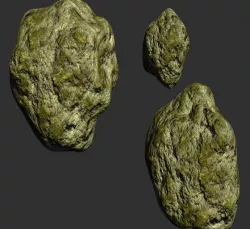 3D Low Poly Rocks