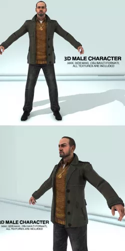 3D Male Character