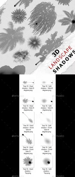 3D Shadow - Tree 18