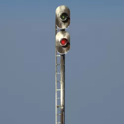3D Traffic Light Snow