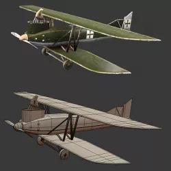 Aircraft, Plane, Airplane, Old Airplane, Junker_J4