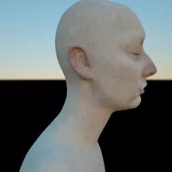 ANDRIA 3D female head model (OBJ & ZTL) (Mia and her Sisters / ANDRIA)
