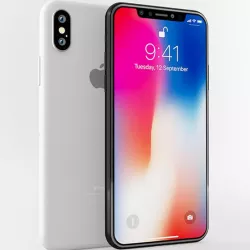 Apple iphone X White & Gray