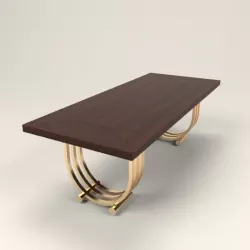 art deco table