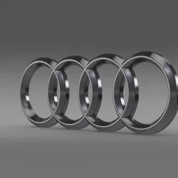 AUDI 3D LOGO