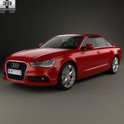 Audi A6 (C7) with HQ interior 2012