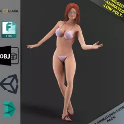 Bikini Girl Clothes Package