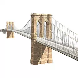 Brooklyn Bridge 3d model