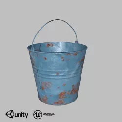 Bucket low-poly