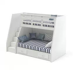 Bunk Bed with Stairs