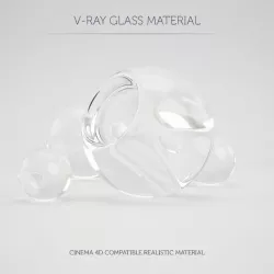 C4D V-Ray Glass Material