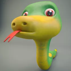 Cartoon Snake