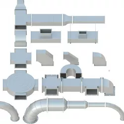 Ceiling Ventilation - 27 3D models