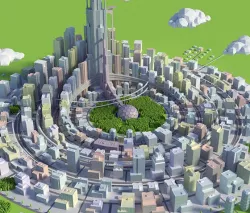 city