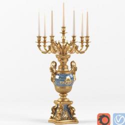 ▷ glow stick candelabra 3d models 【 STLFinder 】