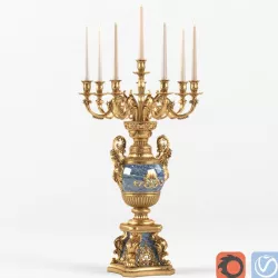 Classic desktop candlestick BALDI