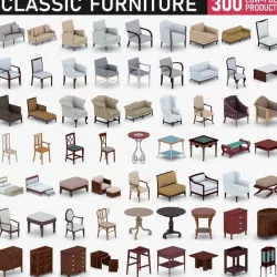 Classic Furniture Full Set - 300 Products