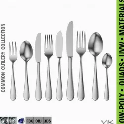 Common Cutlery Set 9 Pieces
