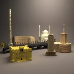 Egyptian buildings