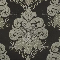 Fabric Seamless Texture drapes (classic style, brown)
