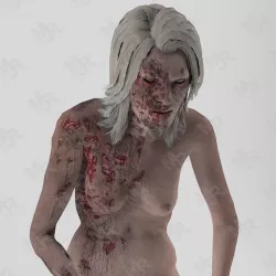 Female Zombie1 Animations Pack