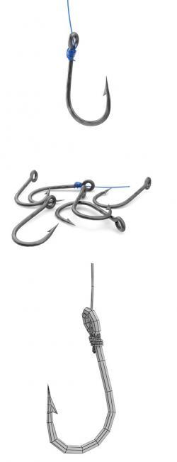 ▷ fishing hook leader holder 3d models 【 STLFinder 】