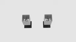 Flat Table Steel Lamp Rectangle