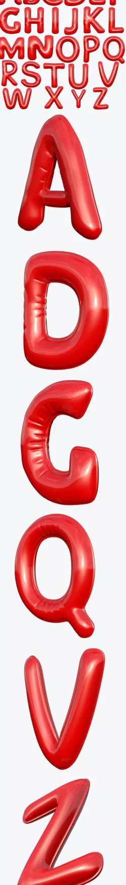 letters balloons 3D Models | Page 1 | STLFinder
