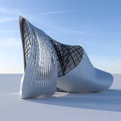 Futuristic building 5