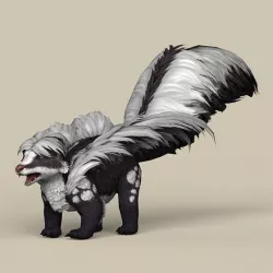Game Ready Animal Skunk