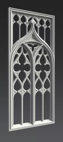 Gothic Ornament 3D model