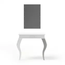 Hair Salon Mirror and Cabinet 3D Model