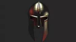 Helmet gear model