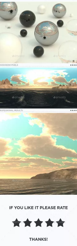 High Resolution Sky HDRi Map 123