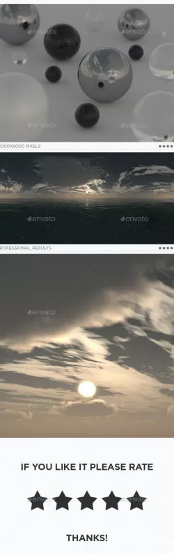 High Resolution Sky HDRi Map 237
