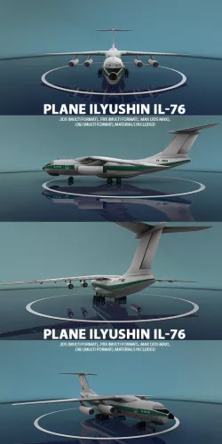 Ilyushin Il-76 Plane