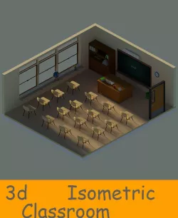 Isometric Classroom