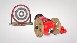 Kids toy cartoon cannon