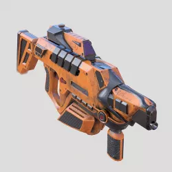 Kinetic Sci fi Rifle