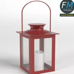 Lantern with Candle 3