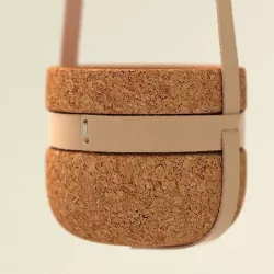 Leather Strap Hanging Planter