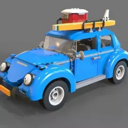 Lego car Volkswagen beetle