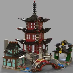 Lego chinese temple