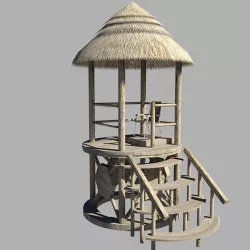 Lifeguard Tower 3d Model