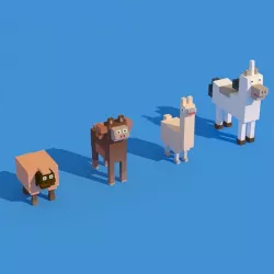 Low Poly Animals