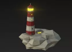 Low Poly Lighthouse