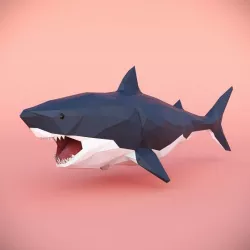 Low Poly Shark