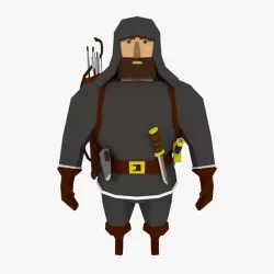 LowPoly Man Character
