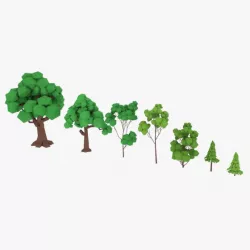 LowPoly Trees Pack
