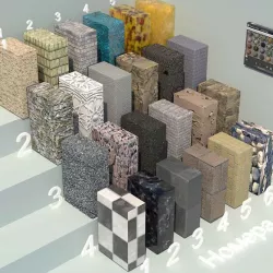 material stone - 1 (24 materials)